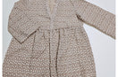 Tunika in beige mit Stickerei