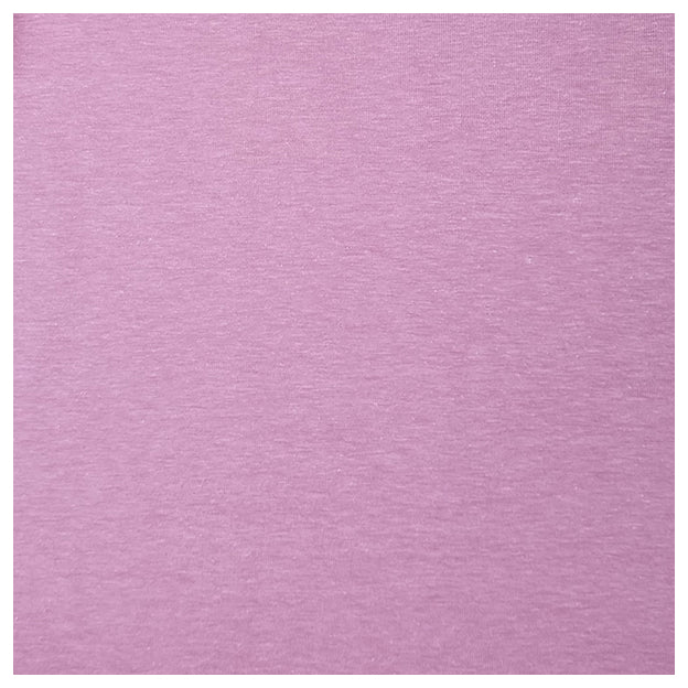 Jersey Stoffpaket Blumen und rosa meliert mit Bündchen