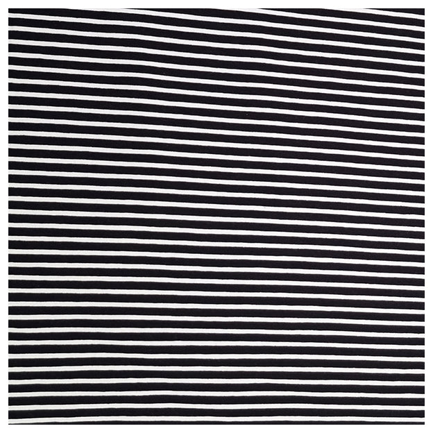 Jersey Stoffpaket Dinosaurier schwarz und Streifen mit Bündchen