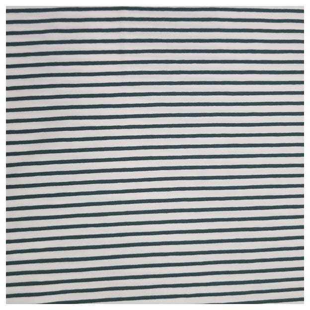 Jersey Stoffpaket Hunde und streifen mit Bündchen altgrün