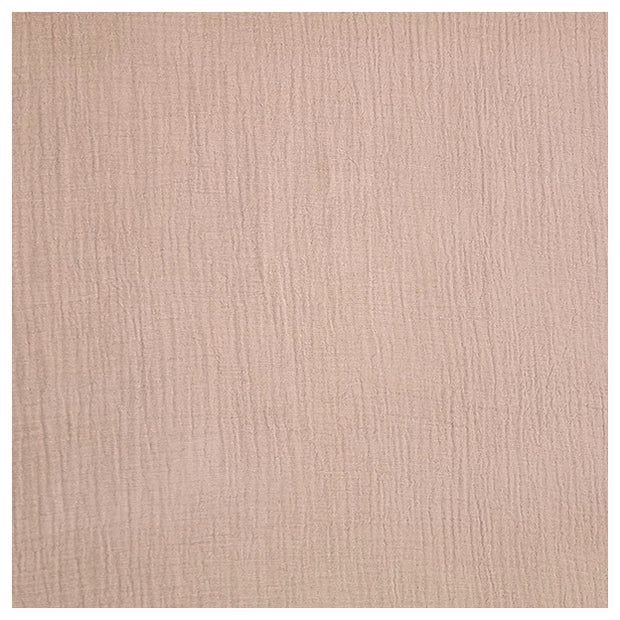 Musselin Baumwolle beige