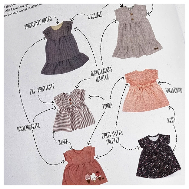 Papierschnittmuster Mellow Dress 62-140
