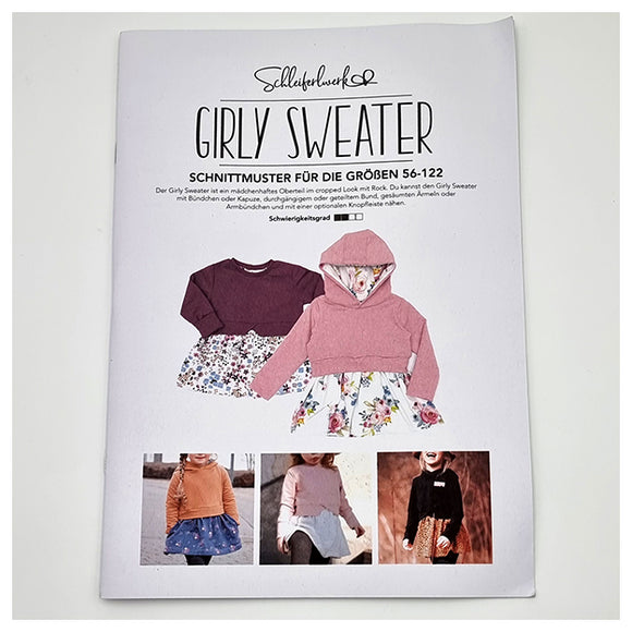 Papierschnittmuster Girly Sweater 56-122