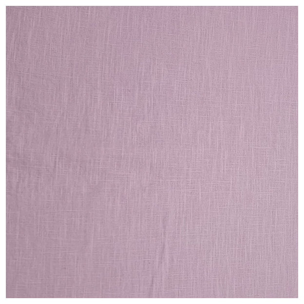 Leinen uni rose