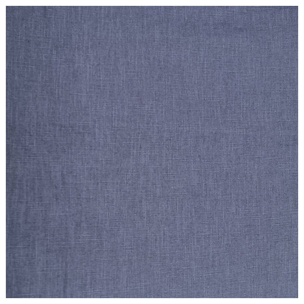 Leinen uni rauchblau
