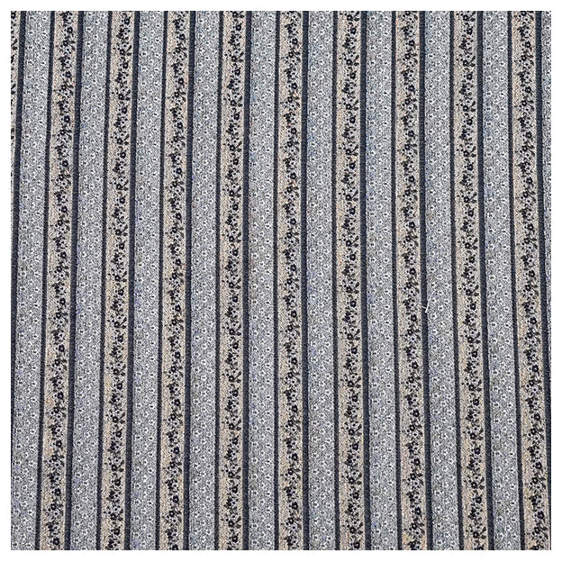 Micro Viskose blau und hellblau