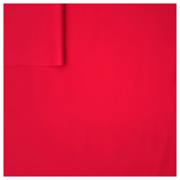 Baumwolle uni rot