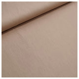 Baumwolle uni taupe