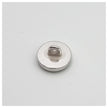 Knöpfe Perlmutt weiß 13mm