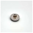 Knöpfe Perlmutt grau 13mm