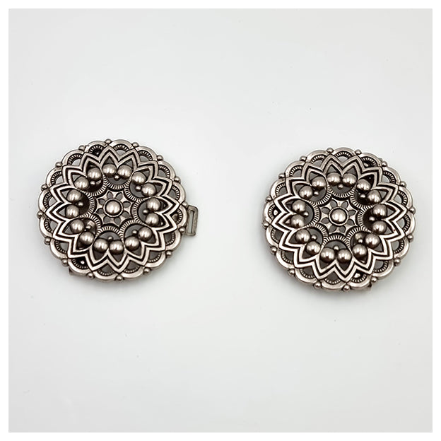Dirndlschließe aus Metall 80mm/40mm