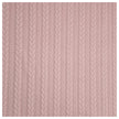 Zopf Jacquard/ Jersey rosa