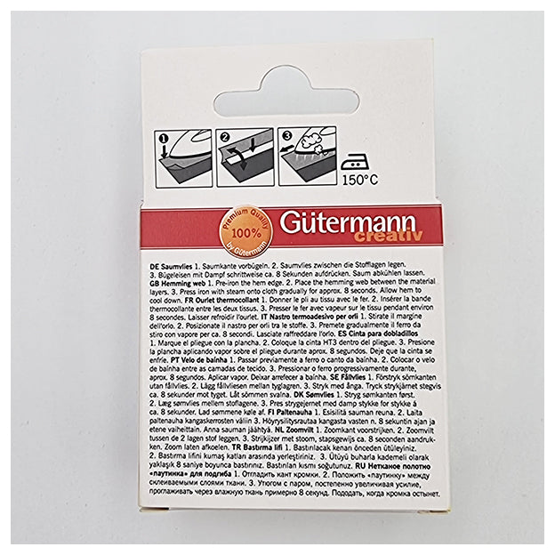 Gütermann Saumvlies HT3 3 cm 10 m