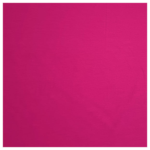 Baumwolljersey uni fuchsia