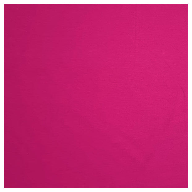 Baumwolljersey uni fuchsia