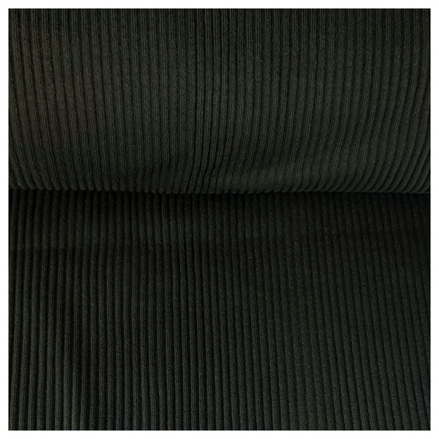 Rippbündchen olive