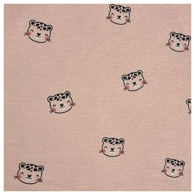 Stoffpaket Sweat Bären und uni Bio mit Bündchen Bio