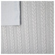 Zopf Jacquard/ Jersey altgrün
