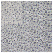 Baumwoll-Popelin Rosen jeansblau und blau