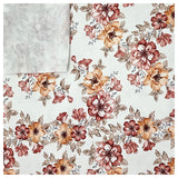 Jersey Digital Blumen altrosa