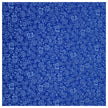 Baumwolle Blumen Halbdruck in royalblau