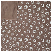 Musselin Leo taupe