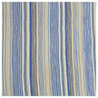 Musselin gestreift hellblau und beige