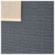 Baumwollsatin blau Leinenoptik