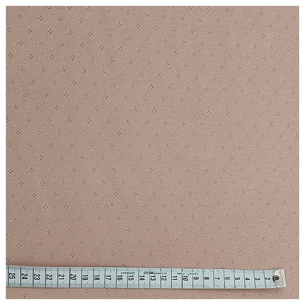 Jersey Ajour uni hellrosa