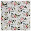Musselin Digital Blumen rosa