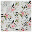 Musselin Digital Blumen rosa