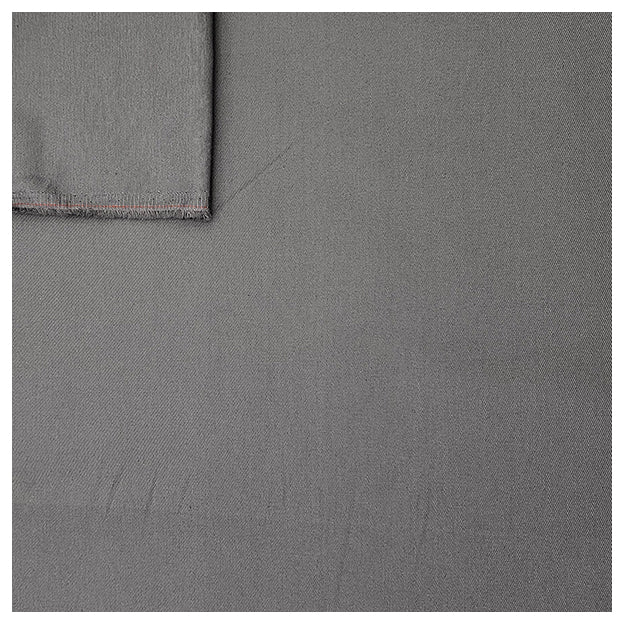 Baumwoll-Köper uni schwarz