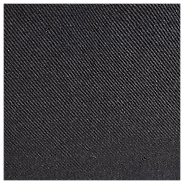Baumwoll-Köper uni schwarz