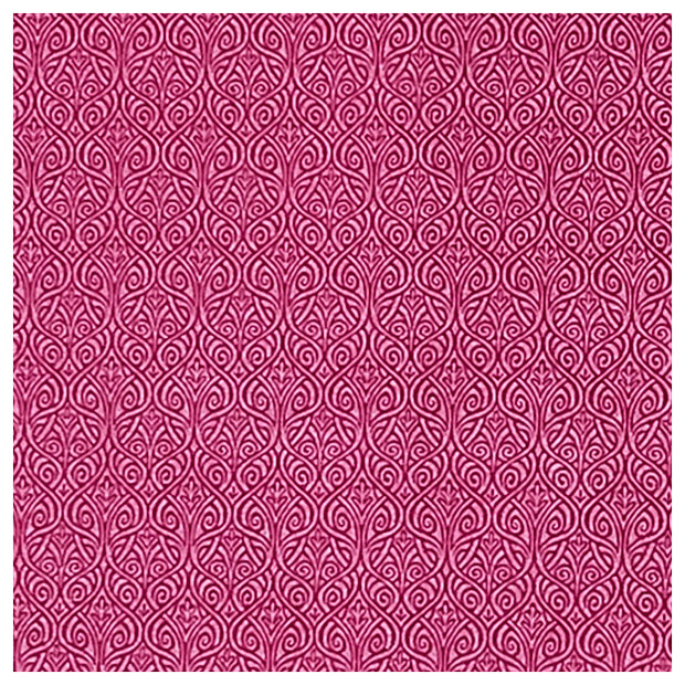 Baumwolle feines Muster Halbdruck in magenta