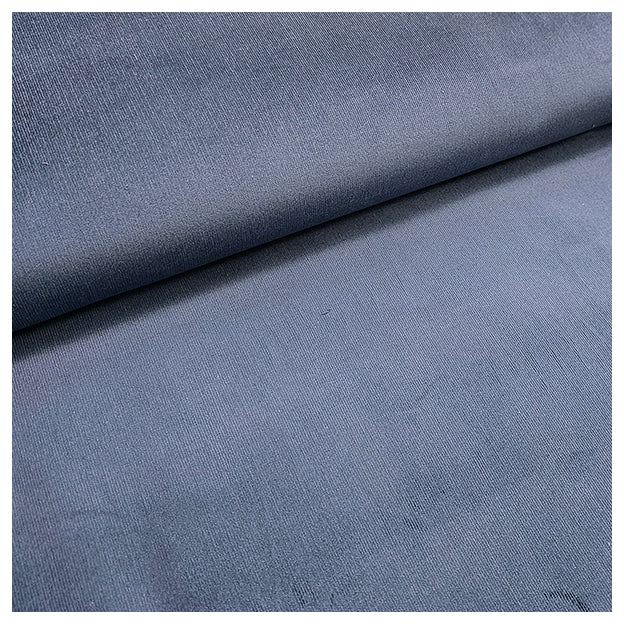 Trachten Stoffpaket Babycord jeansblau und Ornamente mit Schürze