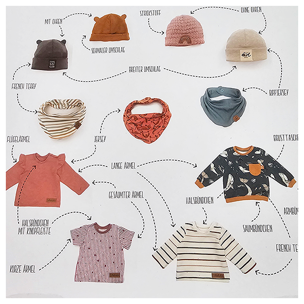 Papierschnittmuster Baby Basics 50-92