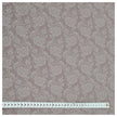 Baumwolle Blumen und Pflanzen braun mit beige