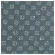 Baumwolle Blümchen blaugrau