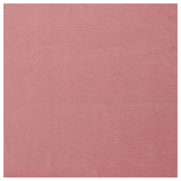 Baumwolljersey uni rose