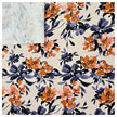 French Terry Digital Blumen ecru