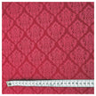 Baumwolle Ornament Halbdruck in rot
