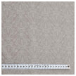 Baumwolle Halbdruck Ornamente beige und weiß