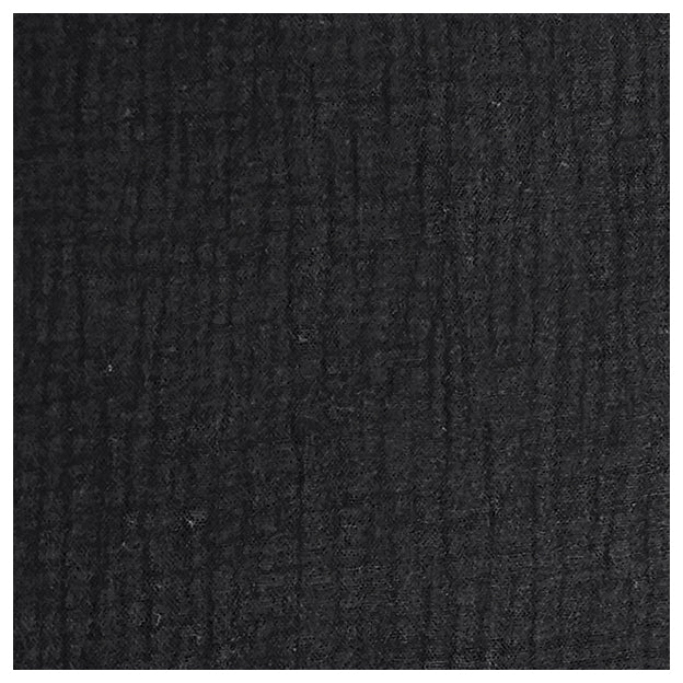 Musselin Baumwolle schwarz