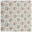Baumwoll-Popelin Rosen beige Digital