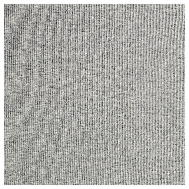 Rippjersey grau meliert