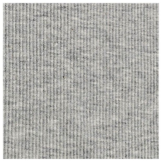 Rippjersey grau meliert