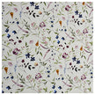 French Terry Digital Blumen wollweiß