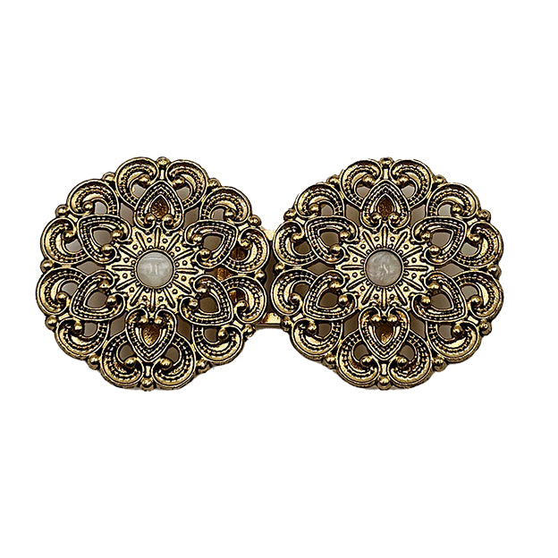 Dirndlschließe aus Metall 72mm/34mm