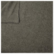 Baumwoll Fleece waldgrün melange
