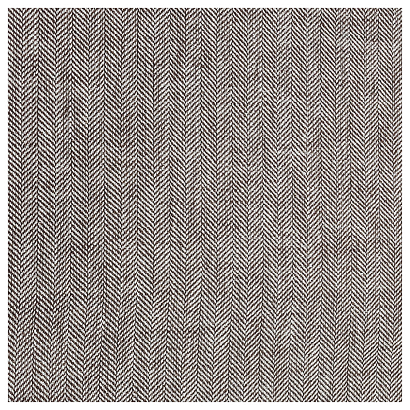 Trachten Stoffpaket braun und Fischgrät mit Blumen Schürze